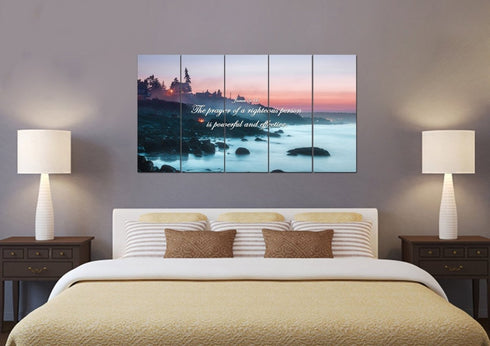 James 5:16 Wall Art Canvas Print