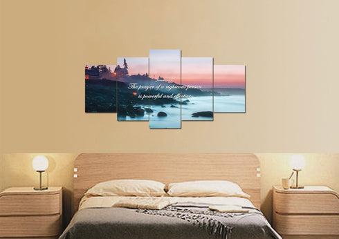 James 5:16 Wall Art Canvas Print