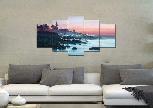 James 5:16 Wall Art Canvas Print