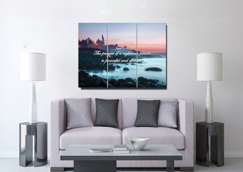 James 5:16 Wall Art Canvas Print