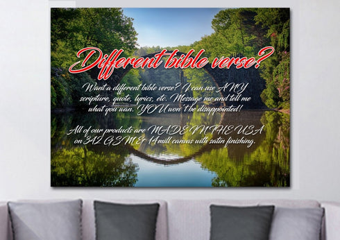 Jeremiah 29:11 For I know the Plans I have for you declares the Lord Bible Verse Canvas Wall Art