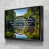 Jeremiah 29:11 For I know the Plans I have for you declares the Lord Bible Verse Canvas Wall Art