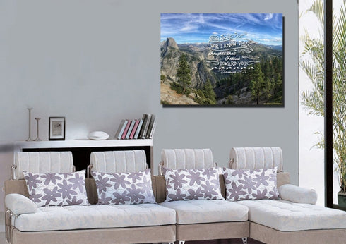 Jeremiah 29:11 KJV #2 Bible Verse Canvas Wall Art
