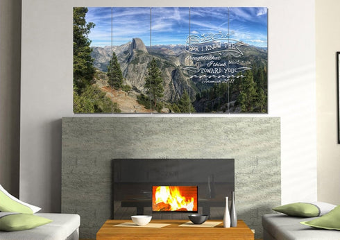 Jeremiah 29:11 KJV #2 Bible Verse Canvas Wall Art