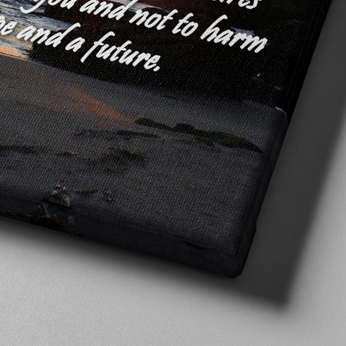 Jeremiah 29:11 NIV #10 Bible Verse Canvas Wall Art