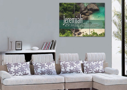 Jeremiah 29:11 NIV #12 Bible Verse Wall Art