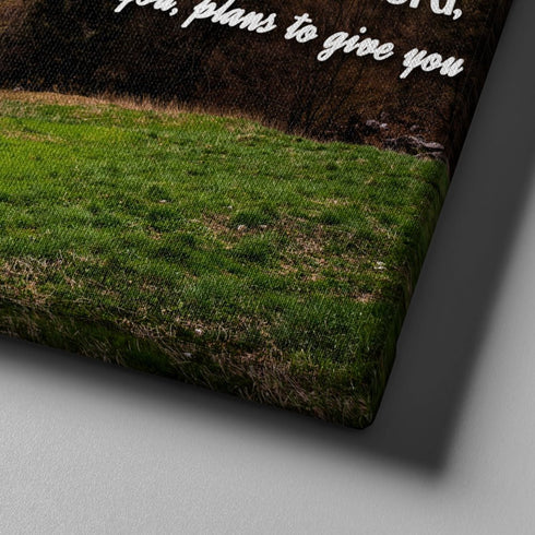 Jeremiah 29:11 NIV #5 Bible Verse Canvas Wall Art