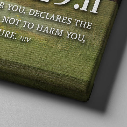 Jeremiah 29:11 NIV #6 Bible Verse Canvas Wall Art