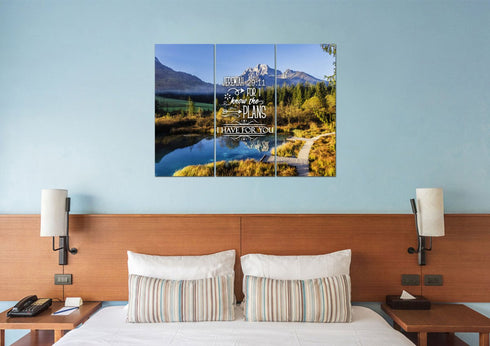 Jeremiah 29:11 NIV #8 Bible Verse Canvas Wall Art