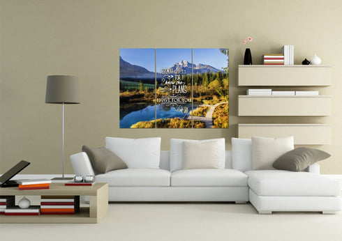 Jeremiah 29:11 NIV #8 Bible Verse Canvas Wall Art