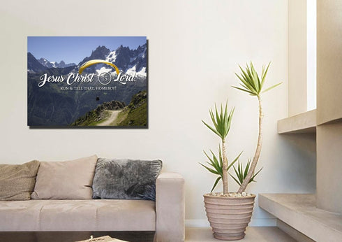 Jesus Christ is Lord Wall Art Canvas Print