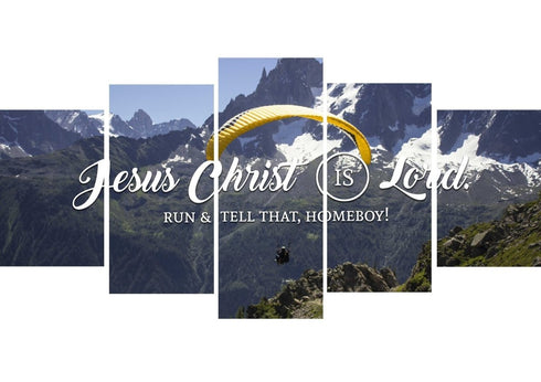 Jesus Christ is Lord Wall Art Canvas Print