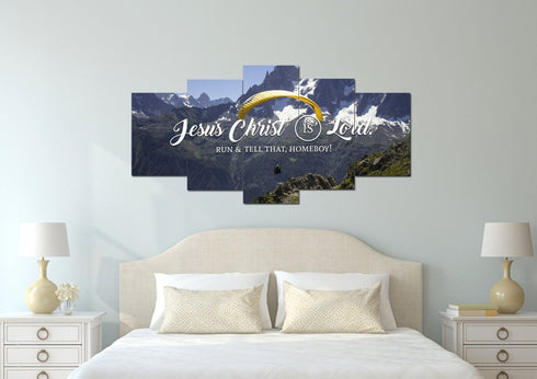 Jesus Christ is Lord Wall Art Canvas Print