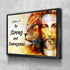 Jesus & Lion #9 Joshua 1:9 Be Strong and Courageous Wall Art