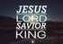 Jesus Lord Savior King Wall Art Canvas Print