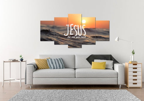 Jesus the one you need Wall Art Canvas Print