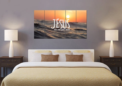 Jesus the one you need Wall Art Canvas Print