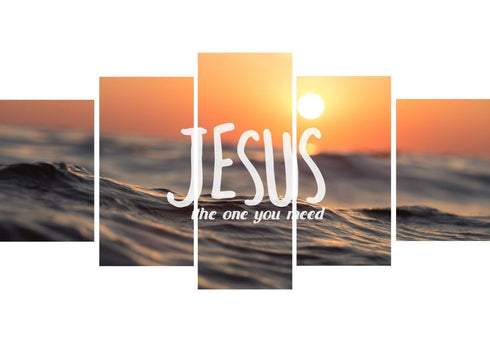 Jesus the one you need Wall Art Canvas Print
