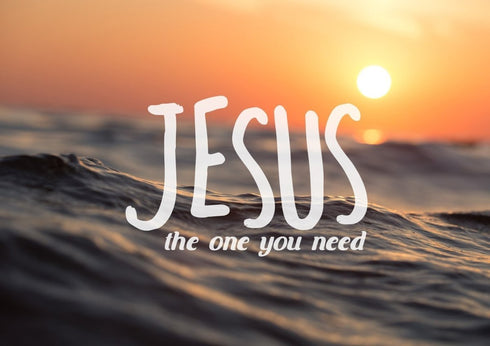 Jesus the one you need Wall Art Canvas Print