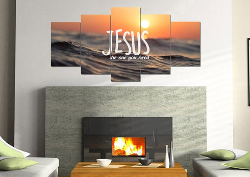 Jesus the one you need Wall Art Canvas Print