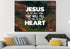 Jesus will Fill your Heart Wall Art Canvas Print