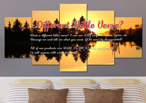 John 14:6 I am the way the truth and the life Wall Art Canvas Print