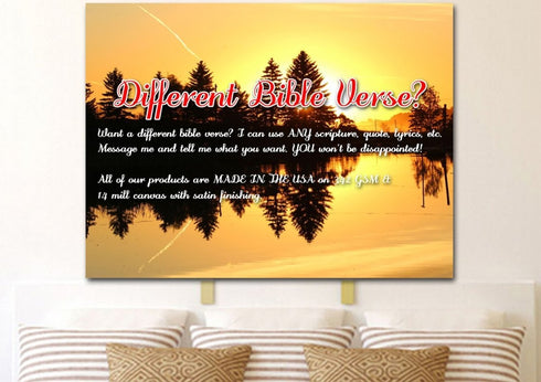 John 14:6 I am the way the truth and the life Wall Art Canvas Print