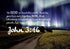 John 3:16 KJV #13 Bible Verse Canvas Wall Art
