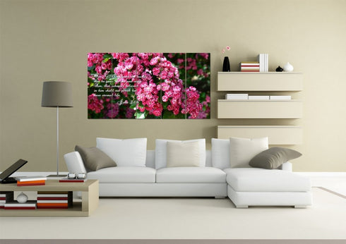 John 3:16 NIV #23 Bible Verse Canvas Wall Art