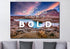 Joshua 1:9 We are called to be Bold Canvas Wall Art Print