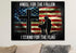 Kneel for the Flag #5 American Flag Patriotic Wall Art
