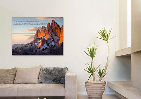 Let Everything Praise the Lord - Psalm 150:6 Wall Art