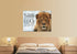 Lions Stare #11 Joshua 1:9 Be Strong and Courageous Wall Art