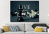 Live for the King Wall Art Canvas Print