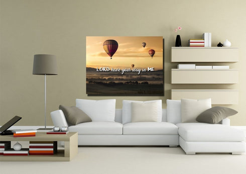 Lord have your way in me Wall Art Canvas Print