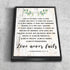 #10 Rustic Wood & Love is Patient, Love is Kind Canvas Print