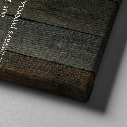 Love is Patient, Love is Kind #17 Canvas Print