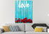 #5 Painted Barn & Love is Patient, Love is Kind Canvas Print