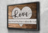 Love Makes a House a Home - Personalized Canvas #9