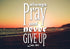 Luke 18:1 Always Pray and Never Give up Canvas Wall Art Print