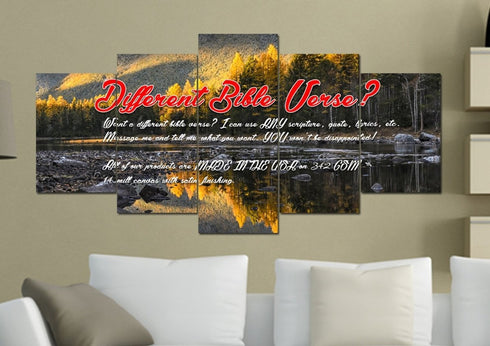 Luke 2:14 Glory to God in the Highest Canvas Wall Art Print