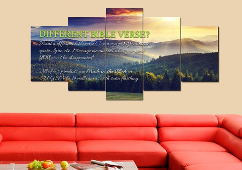 Mark 12:31 Love your Neighbor as Yourself Canvas Wall Art Print - Christian Walls