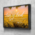 Matthew 22:37 Love the Lord with all your Heart Canvas Wall Art Print