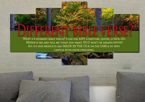 Matthew 6:33 Canvas Wall Art Print - Christian Walls