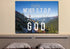 Never Stop Trusting God Canvas Wall Art Print - Christian Walls