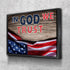 On Board #8 American Flag Patriotic Wall Art