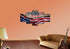 On Board #8 American Flag Patriotic Wall Art