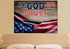 On Board #8 American Flag Patriotic Wall Art