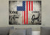 One Nation Under God #16 American Flag Patriotic Wall Art