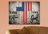 One Nation Under God #16 American Flag Patriotic Wall Art